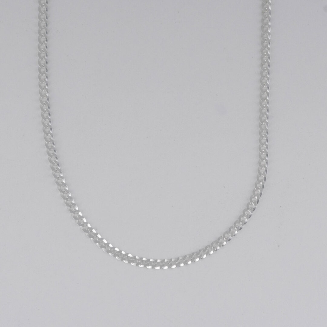 CADENA CUBANA PLANA 2MM-45CM